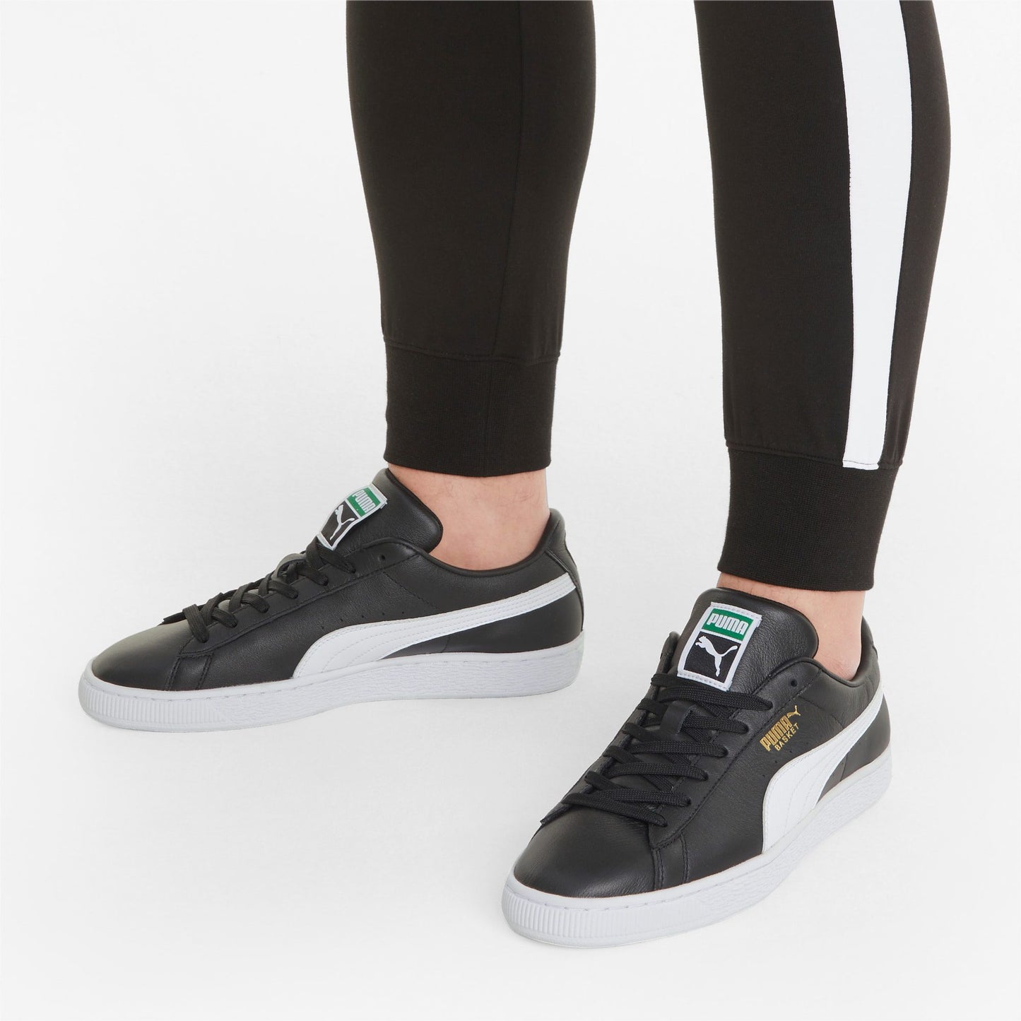 Puma Basket XXI Black/White