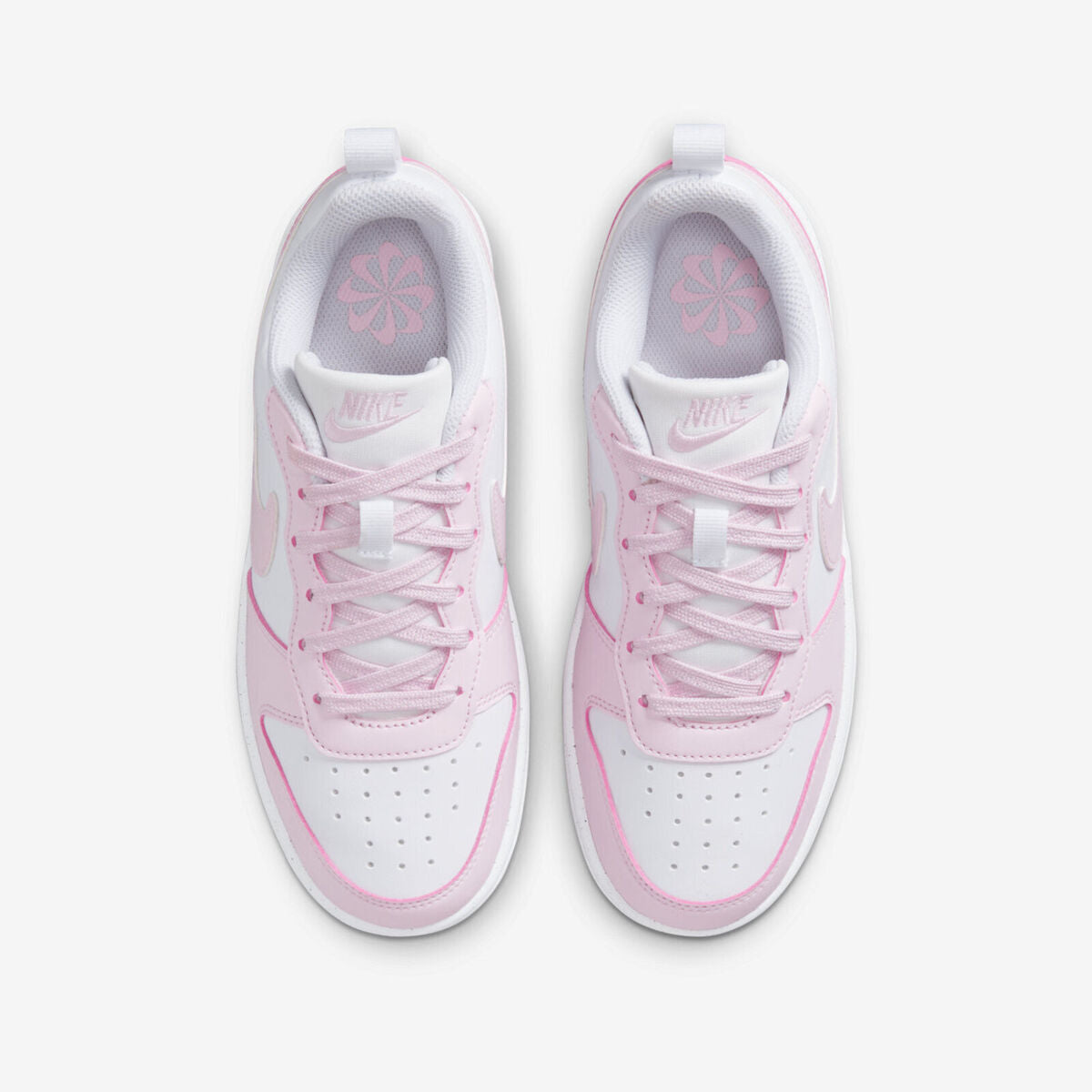 NIKE Court Borough Low Blanco/Rosado