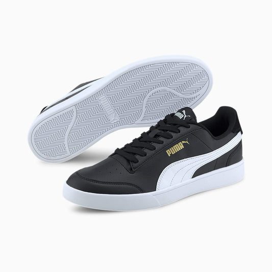 PUMA Smash V2 Leather Black/White