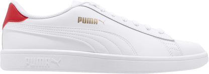 PUMA Smash v2 White/Red