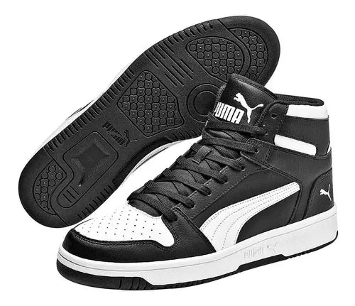 PUMA REBOUND LAYUP BLACK/WHITE