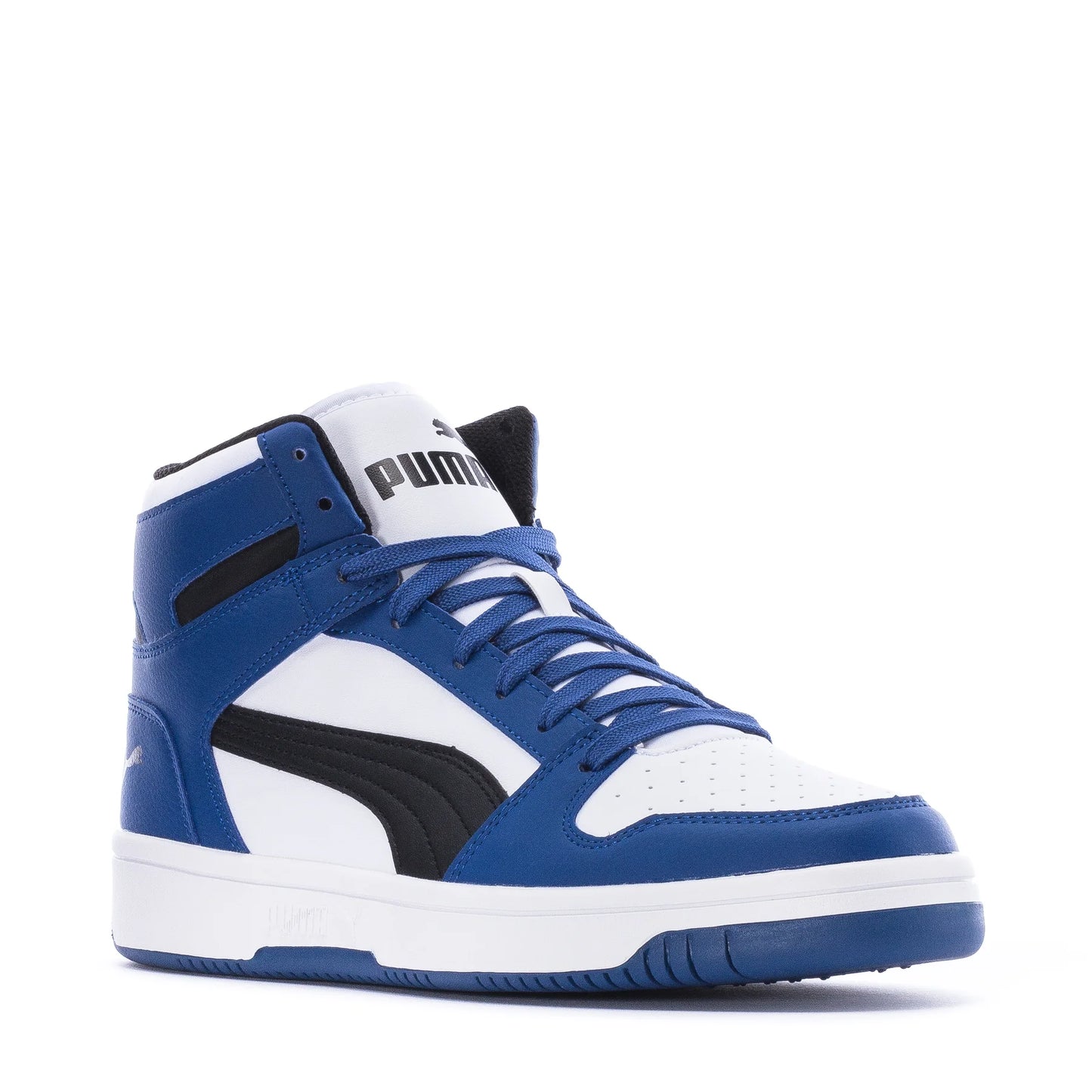 PUMA REBOUND LAYUP BLACK/WHITE/BLUE