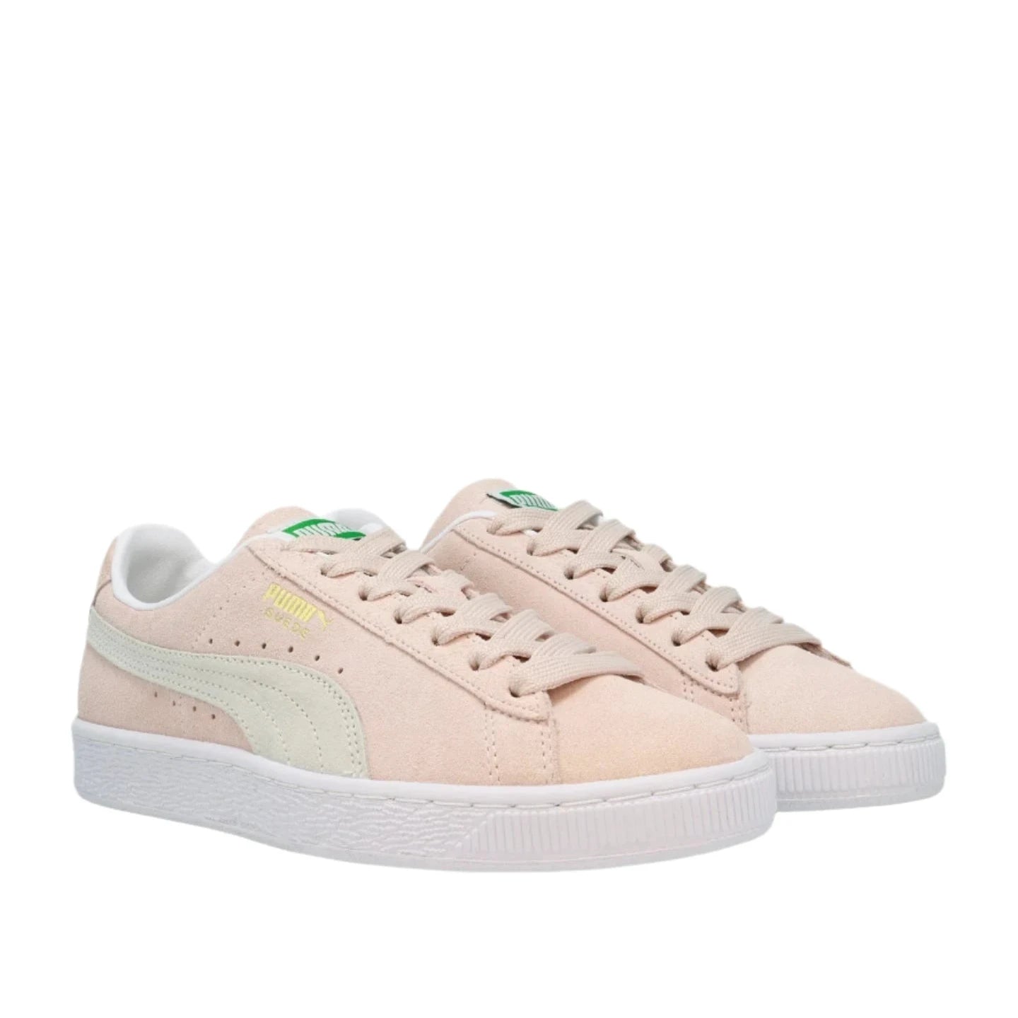 PUMA Suede Low Rosado/Blanco