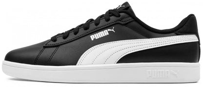 PUMA Smash Leather Negro/Blanco