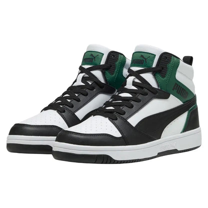 PUMA REBOUND BLACK/WHITE/GREEN