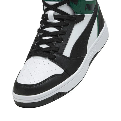 PUMA REBOUND BLACK/WHITE/GREEN