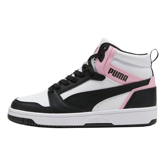 PUMA REBOUND V6 Negro/Blanco/Rosado