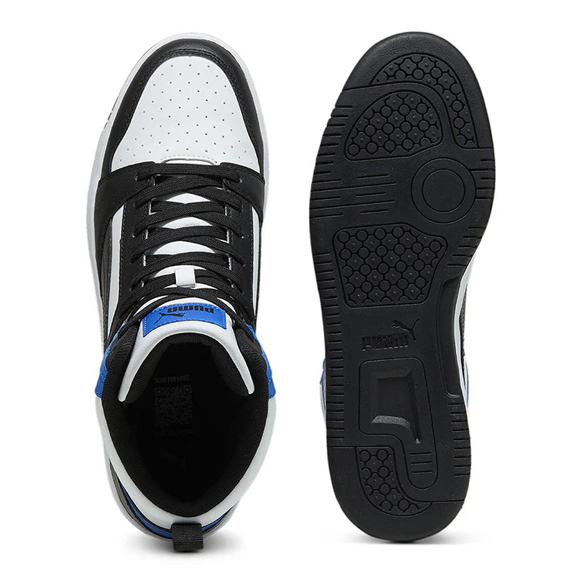 PUMA REBOUND BLACK/WHITE/BLUE