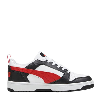 PUMA REBOUND V6 LOW BLACK/WHITE/RED