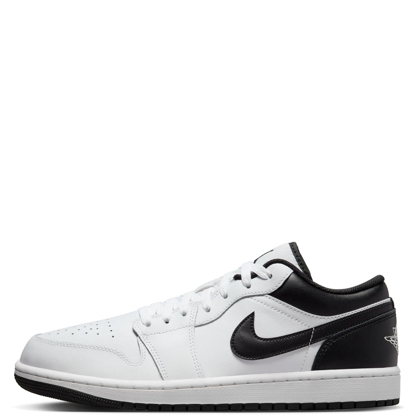 NIKE AIR JORDAN 1 LOW WHITE BLACK