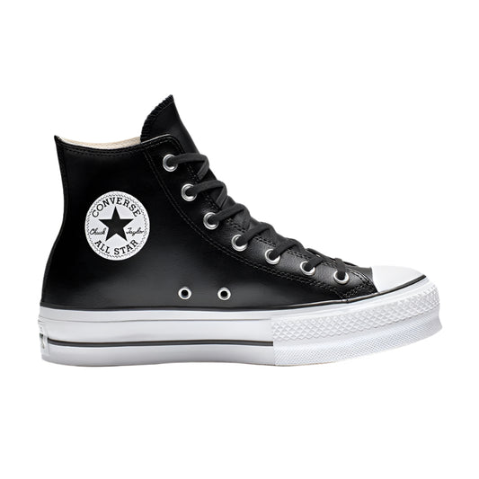 CONVERSE CHUCK TAYLOR ALL STAR EVA LIFT BLACK/WHITE LEATHER