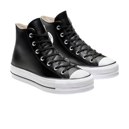 CONVERSE CHUCK TAYLOR ALL STAR EVA LIFT BLACK/WHITE LEATHER