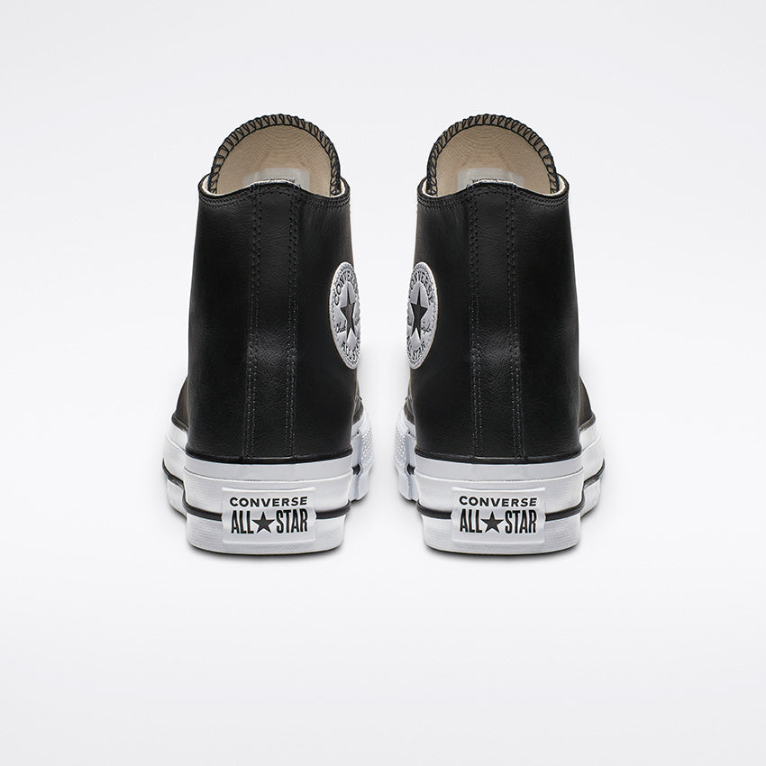 CONVERSE CHUCK TAYLOR ALL STAR EVA LIFT BLACK/WHITE LEATHER