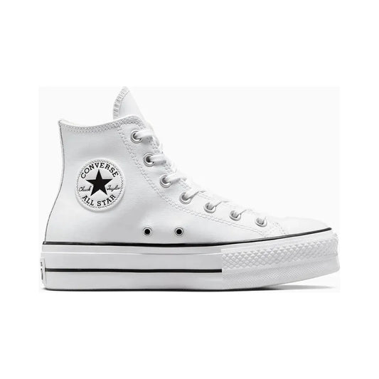 CONVERSE CHUCK TAYLOR ALL STAR EVA LIFT WHITE LEATHER