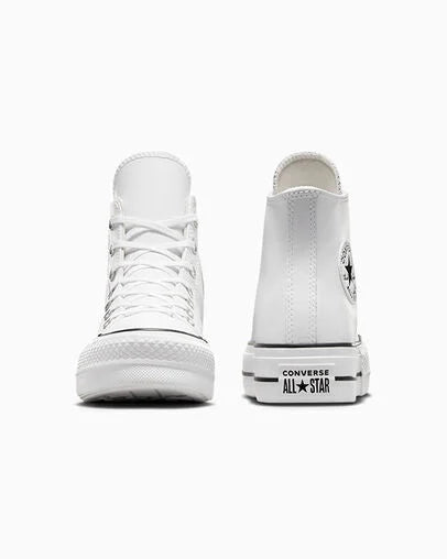 CONVERSE CHUCK TAYLOR ALL STAR EVA LIFT WHITE LEATHER