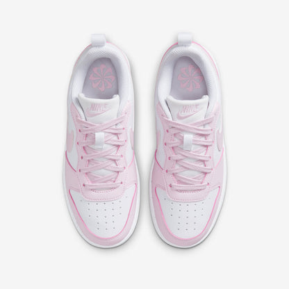 NIKE Court Borough Low Blanco/Rosado