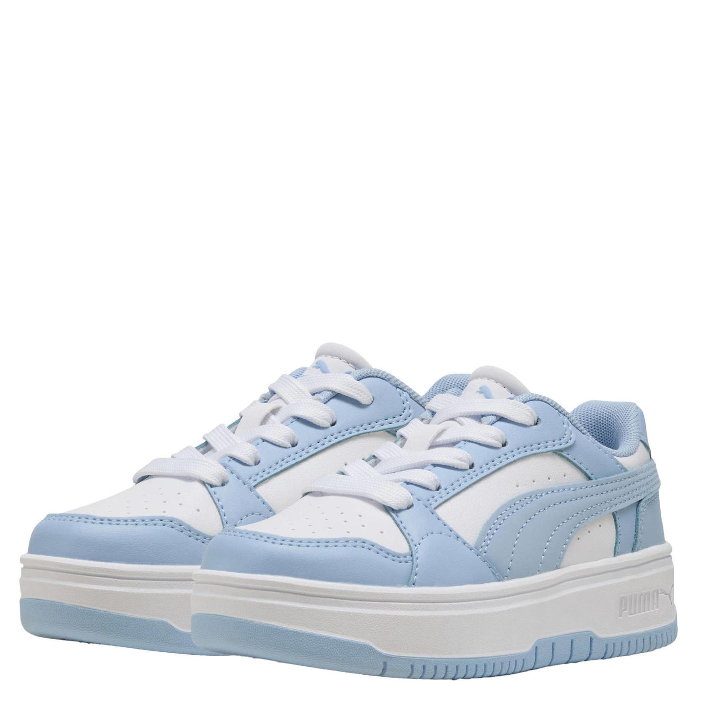 PUMA Rebound Femme Low Kids Blue