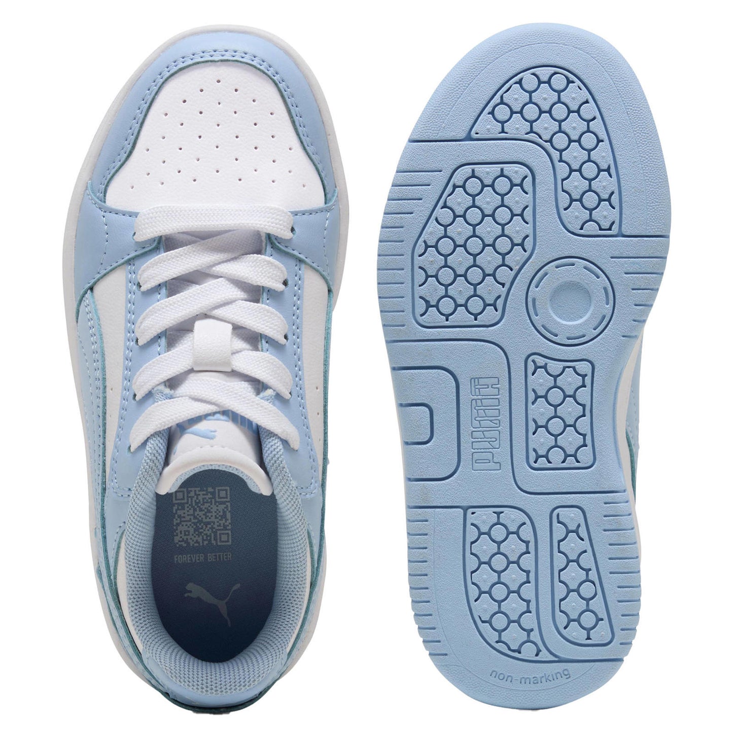 PUMA Rebound Femme Low Kids Blue
