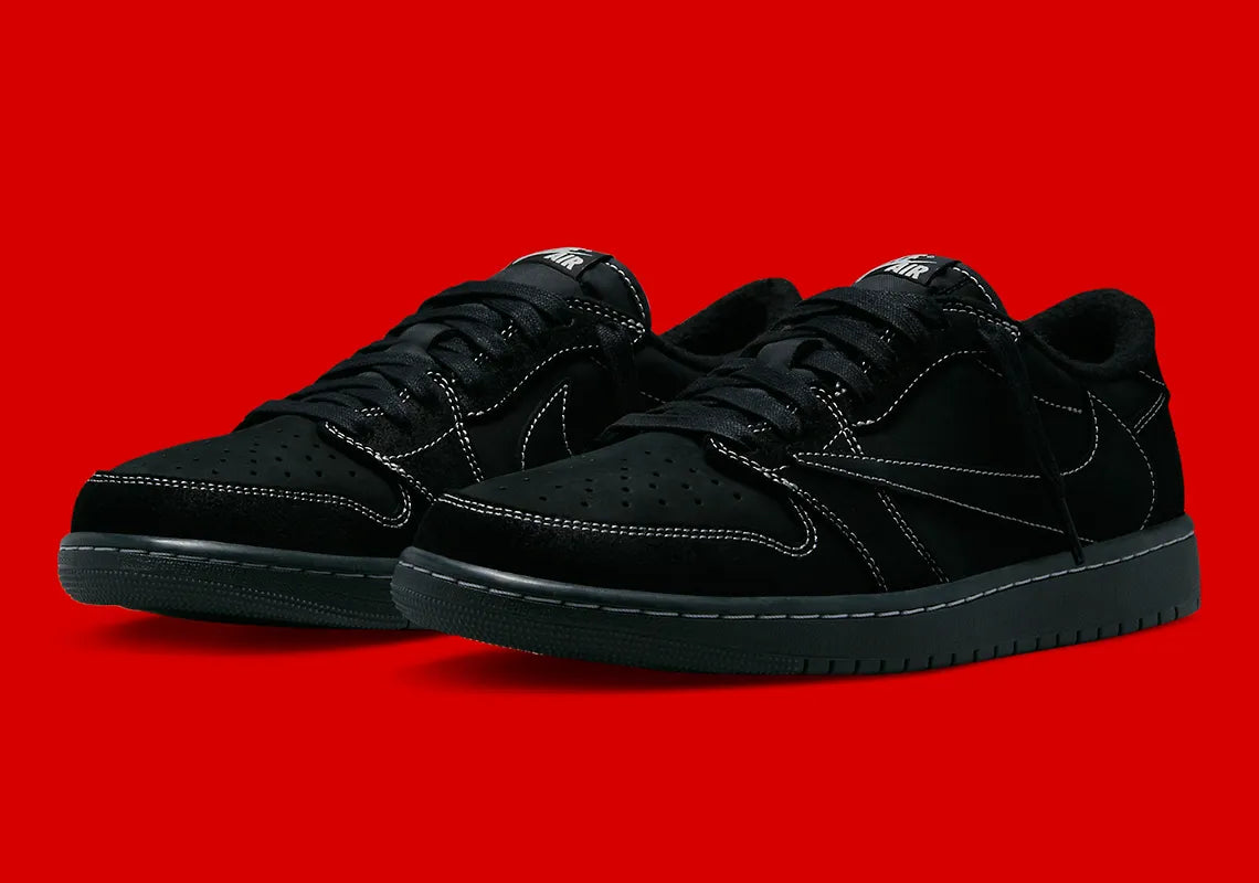 JORDAN 1 RETRO LOW TRAVIS SCOTT BLACK PHANTOM