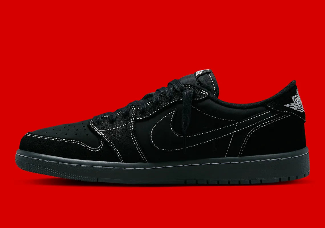 JORDAN 1 RETRO LOW TRAVIS SCOTT BLACK PHANTOM